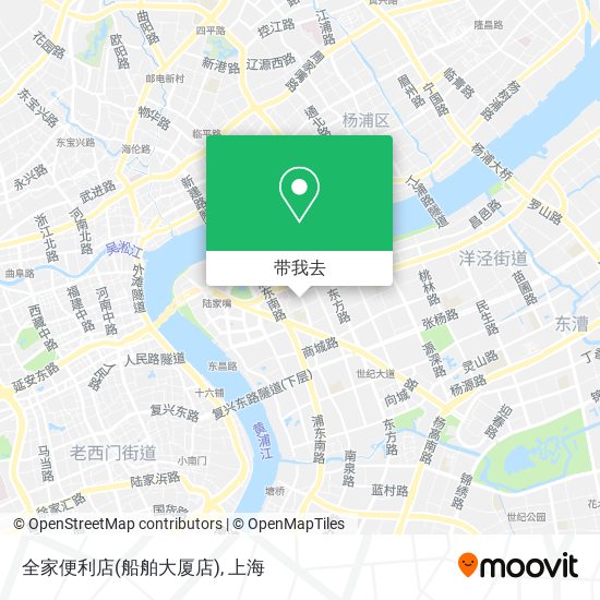 全家便利店(船舶大厦店)地图