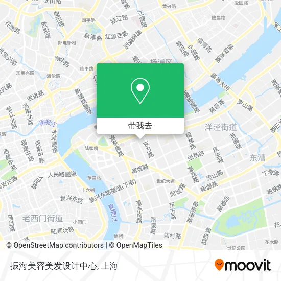 振海美容美发设计中心地图