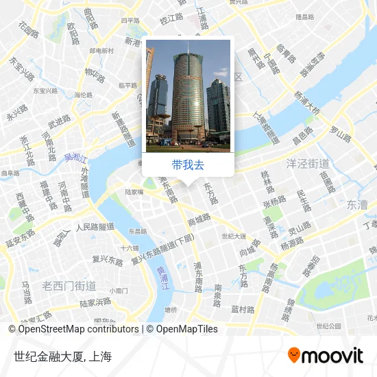 世纪金融大厦地图