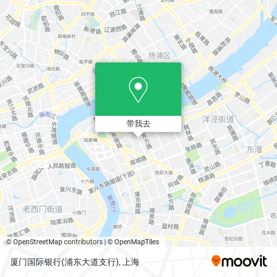 厦门国际银行(浦东大道支行)地图