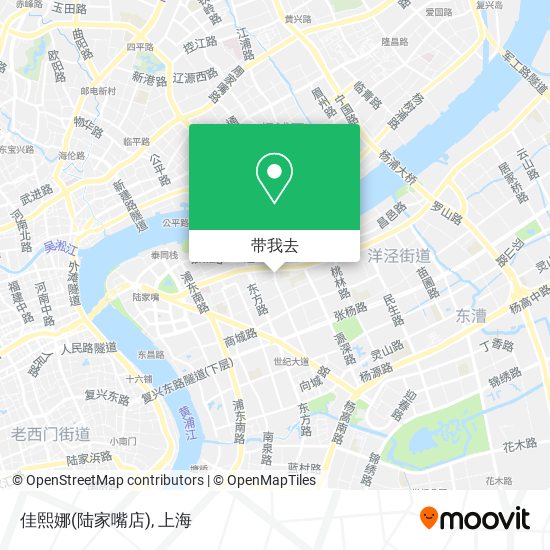 佳熙娜(陆家嘴店)地图