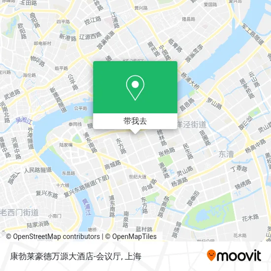 康勃莱豪德万源大酒店-会议厅地图