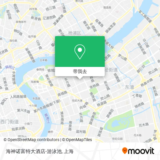 海神诺富特大酒店-游泳池地图