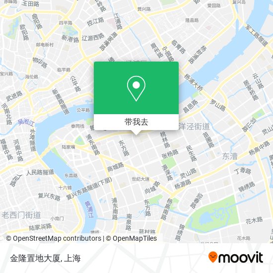金隆置地大厦地图