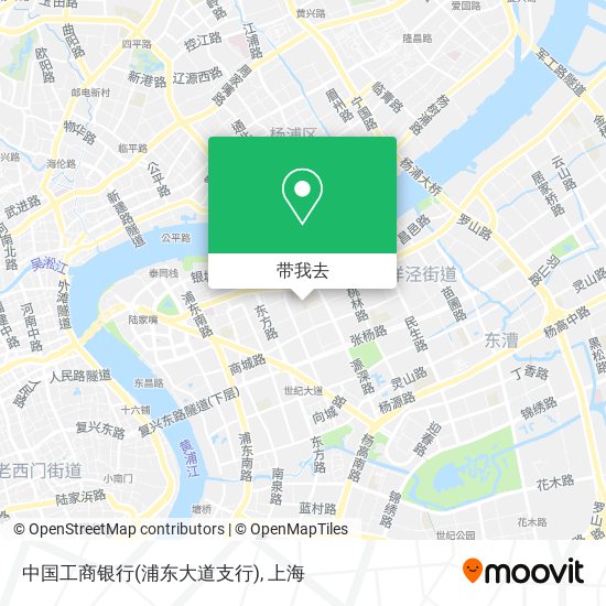 中国工商银行(浦东大道支行)地图