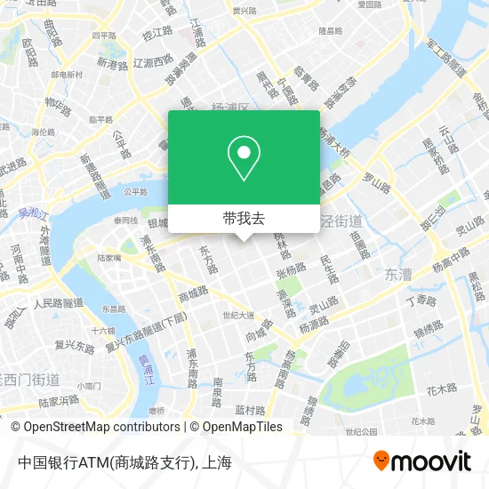 中国银行ATM(商城路支行)地图