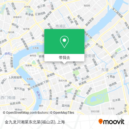 金九龙川湘菜东北菜(福山店)地图