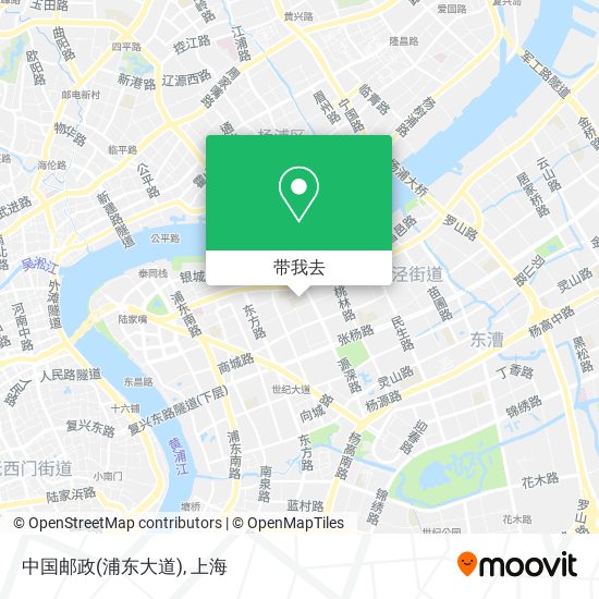 中国邮政(浦东大道)地图