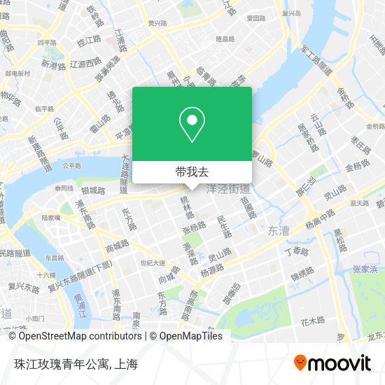 珠江玫瑰青年公寓地图