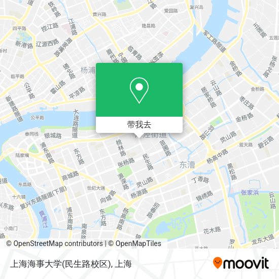 上海海事大学(民生路校区)地图