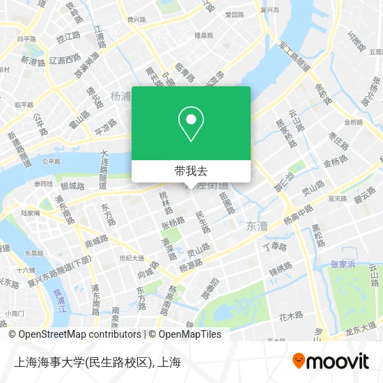 上海海事大学(民生路校区)地图