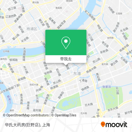 华氏大药房(巨野店)地图