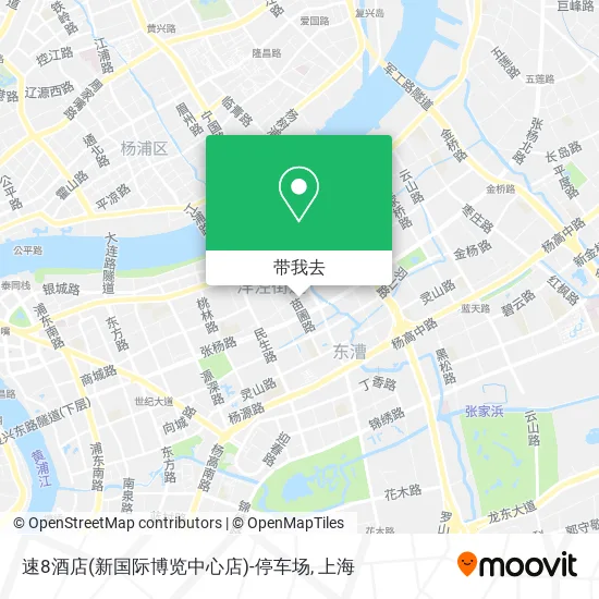 速8酒店(新国际博览中心店)-停车场地图