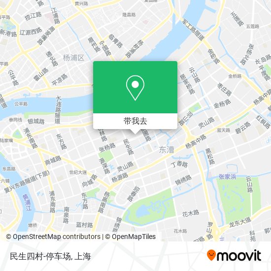 民生四村-停车场地图