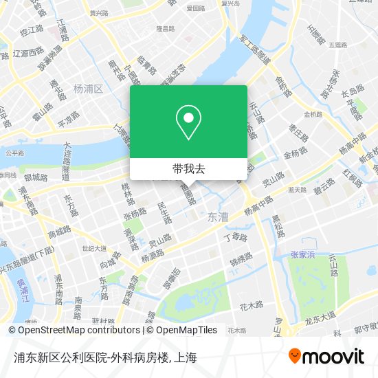 浦东新区公利医院-外科病房楼地图