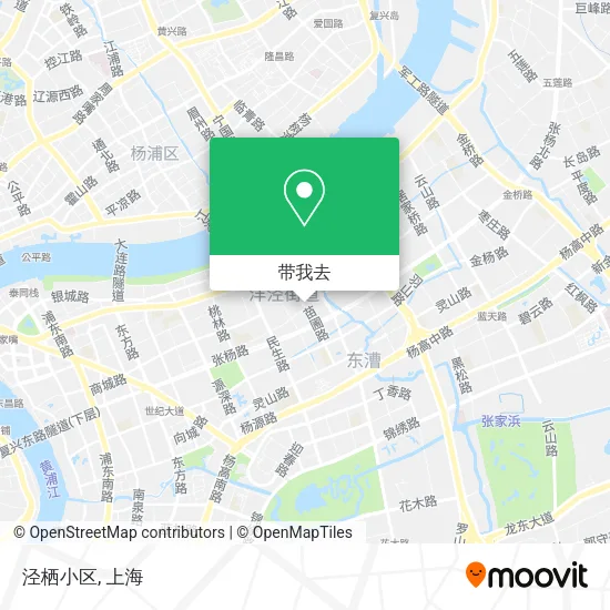 泾栖小区地图
