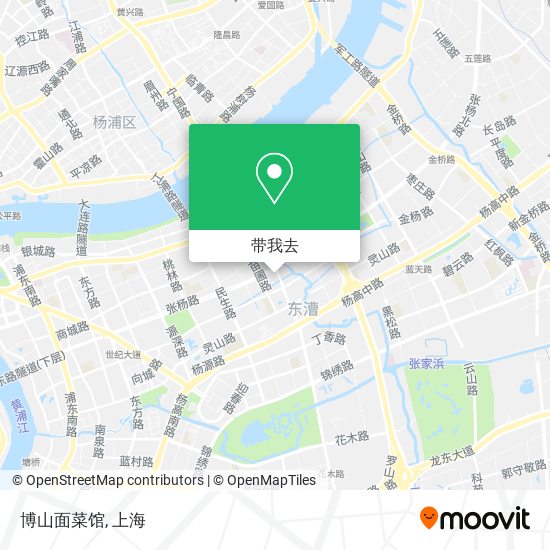 博山面菜馆地图