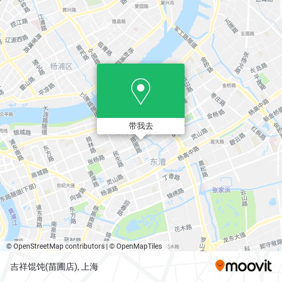 吉祥馄饨(苗圃店)地图