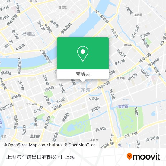 上海汽车进出口有限公司地图