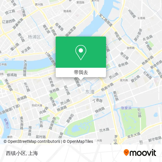西镇小区地图