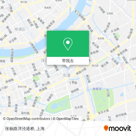 张杨路洋泾港桥地图