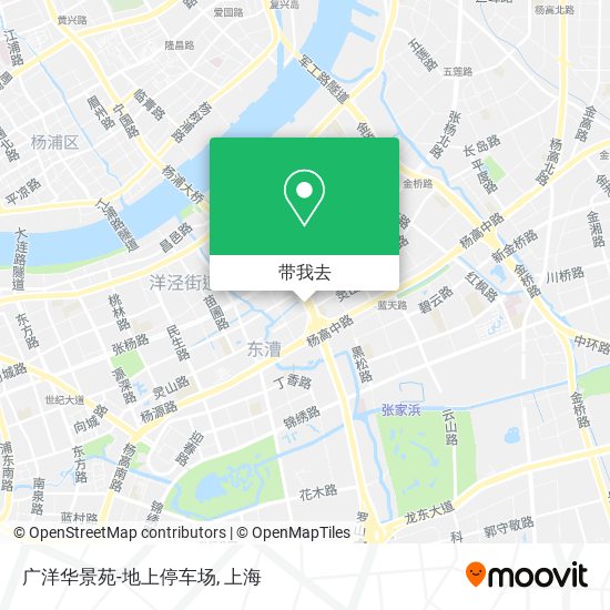 广洋华景苑-地上停车场地图