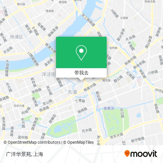 广洋华景苑地图