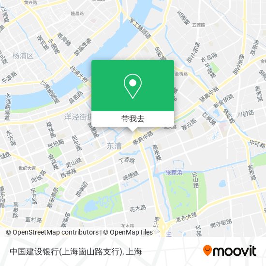 中国建设银行(上海崮山路支行)地图