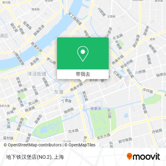 地下铁汉堡店(NO.2)地图