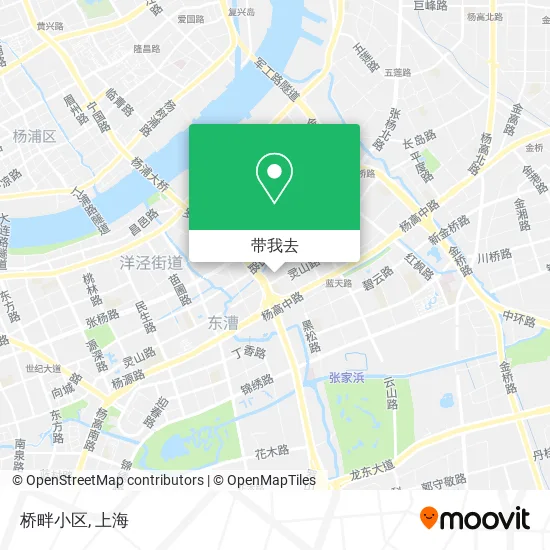桥畔小区地图
