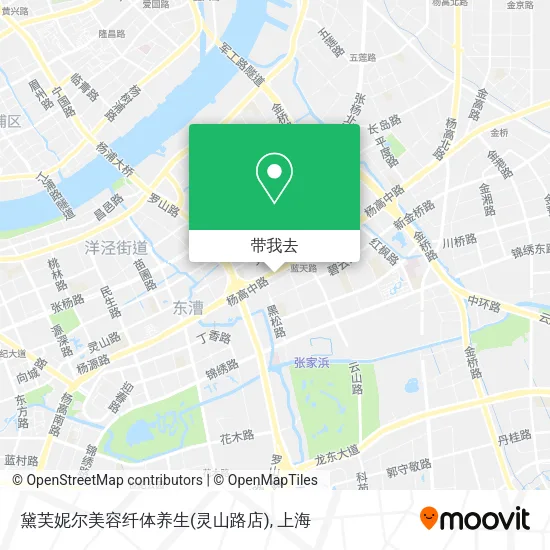 黛芙妮尔美容纤体养生(灵山路店)地图
