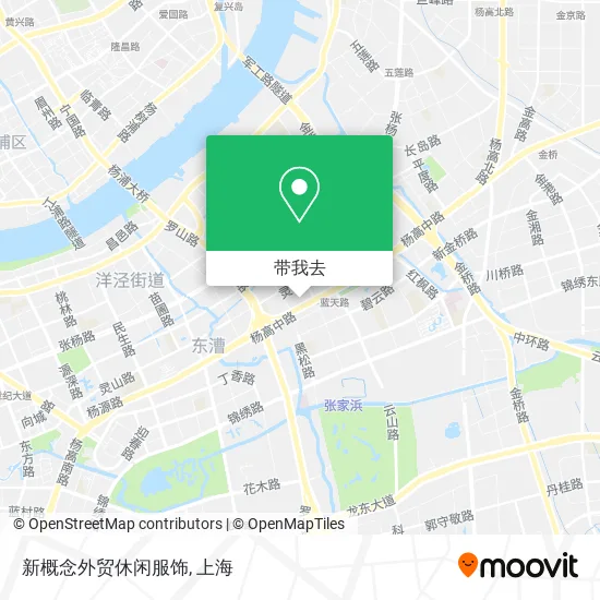 新概念外贸休闲服饰地图