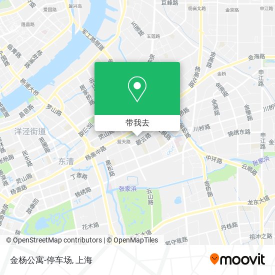 金杨公寓-停车场地图
