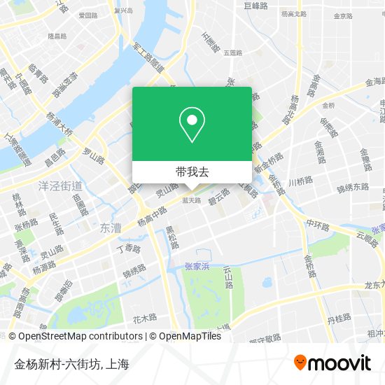 金杨新村-六街坊地图
