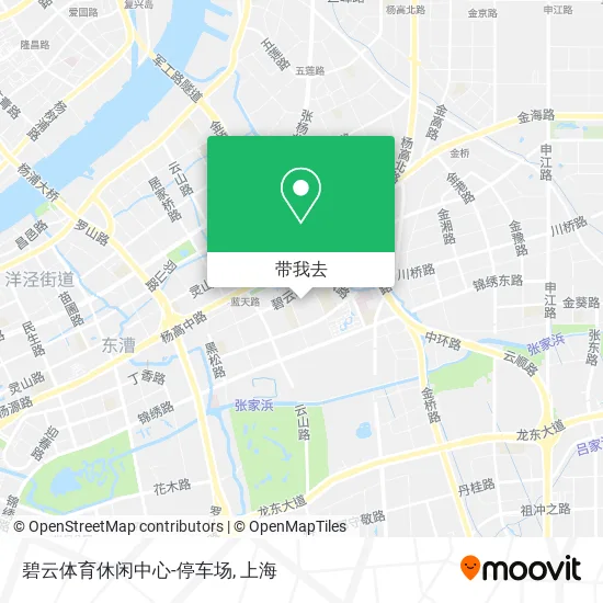 碧云体育休闲中心-停车场地图