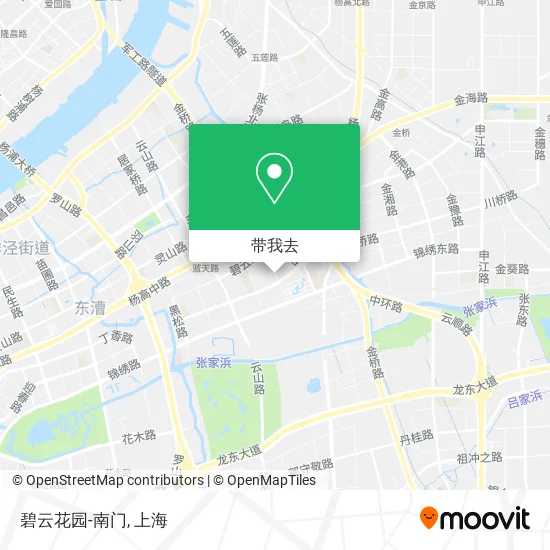 碧云花园-南门地图
