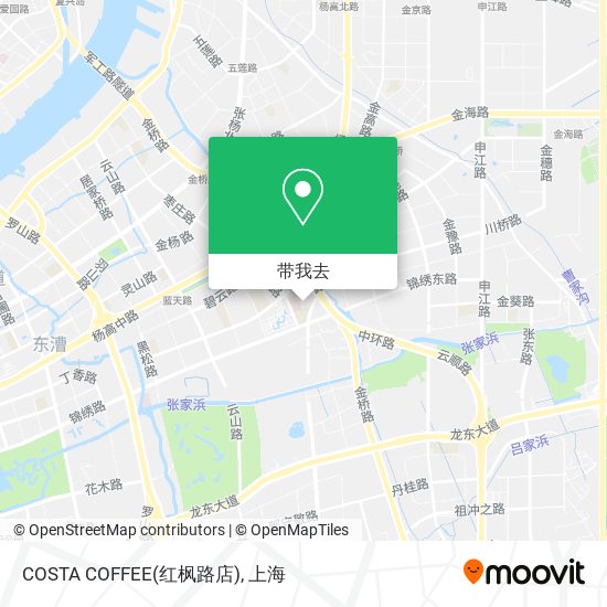 COSTA COFFEE(红枫路店)地图