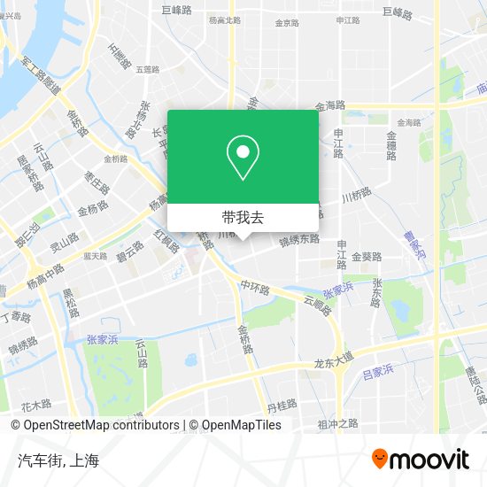 汽车街地图