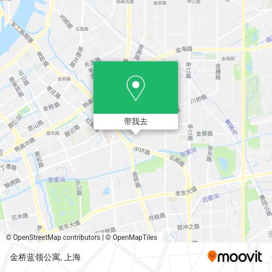 金桥蓝领公寓地图