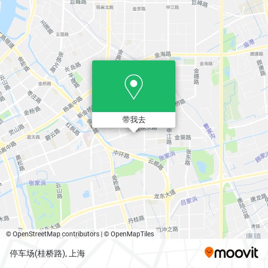 停车场(桂桥路)地图