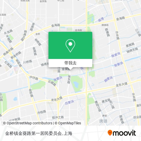 金桥镇金葵路第一居民委员会地图