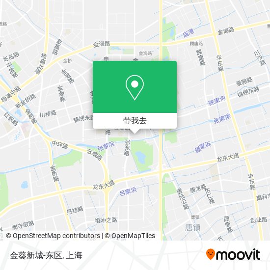 金葵新城-东区地图