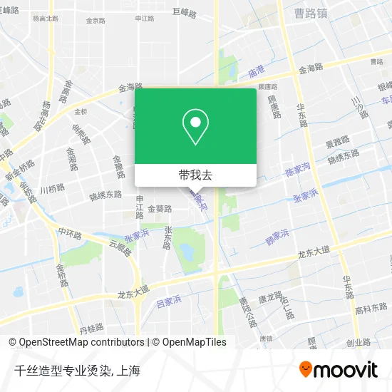 千丝造型专业烫染地图