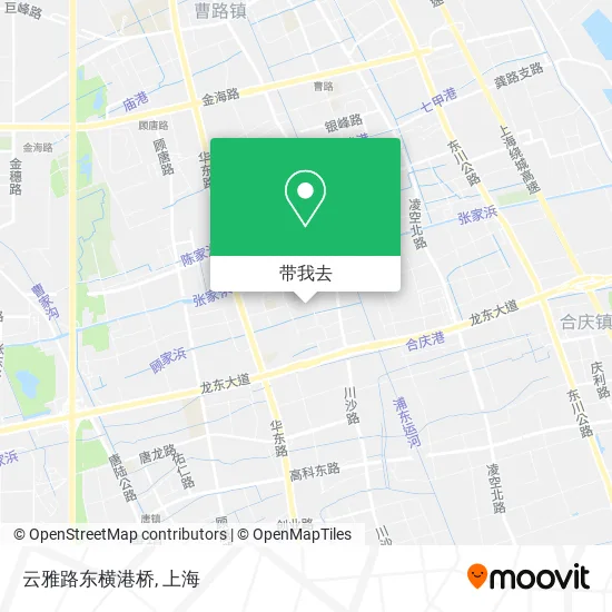 云雅路东横港桥地图