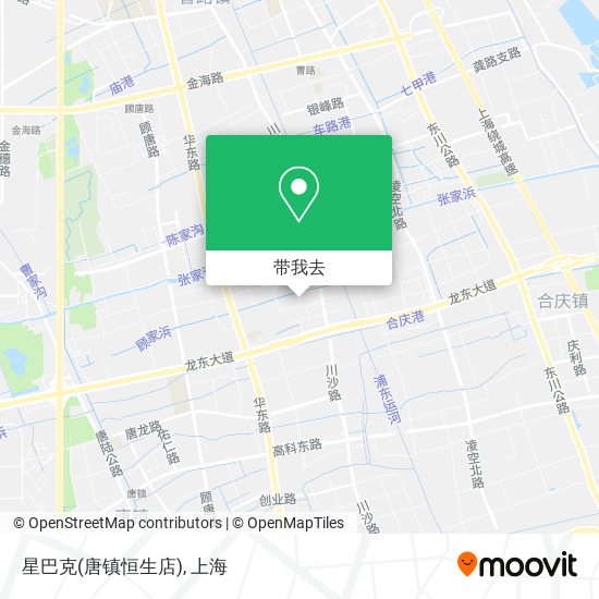 星巴克(唐镇恒生店)地图