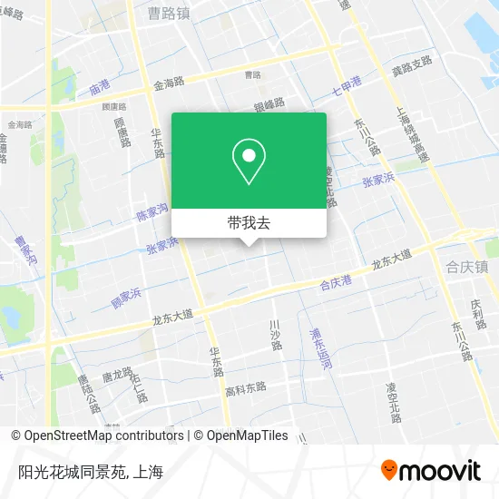 阳光花城同景苑地图