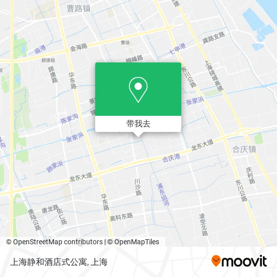 上海静和酒店式公寓地图