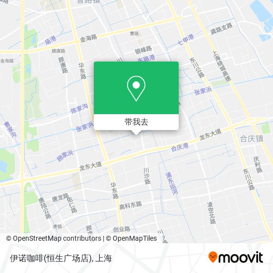 伊诺咖啡(恒生广场店)地图