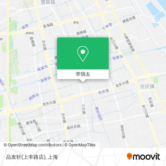 品发轩(上丰路店)地图