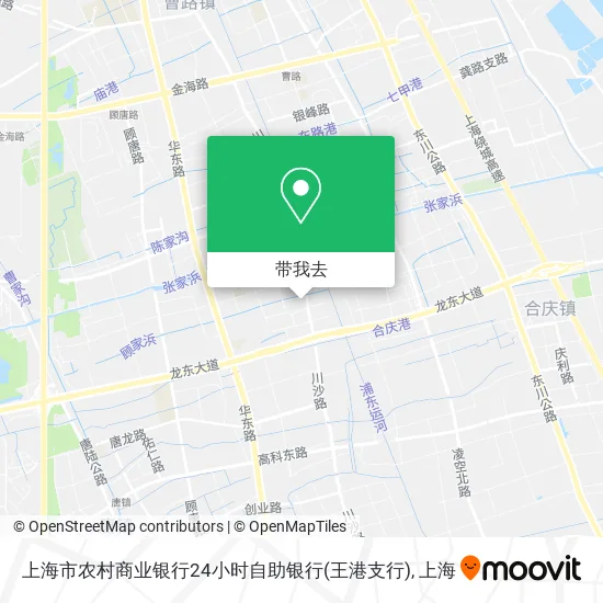 上海市农村商业银行24小时自助银行(王港支行)地图